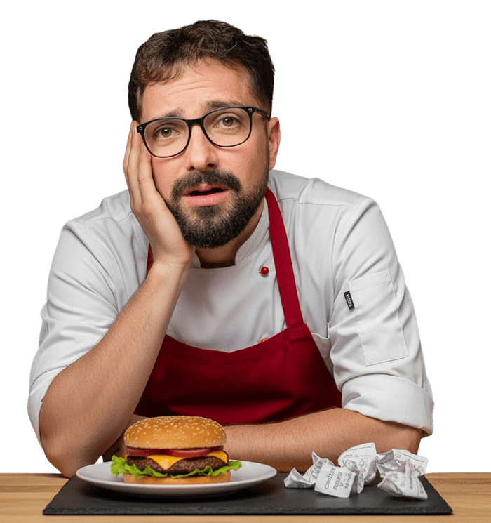Dono de delivery preocupado com a margem